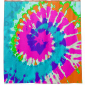 holiES - Power Spiral Batik Style Duschvorhang (Vorderseite)