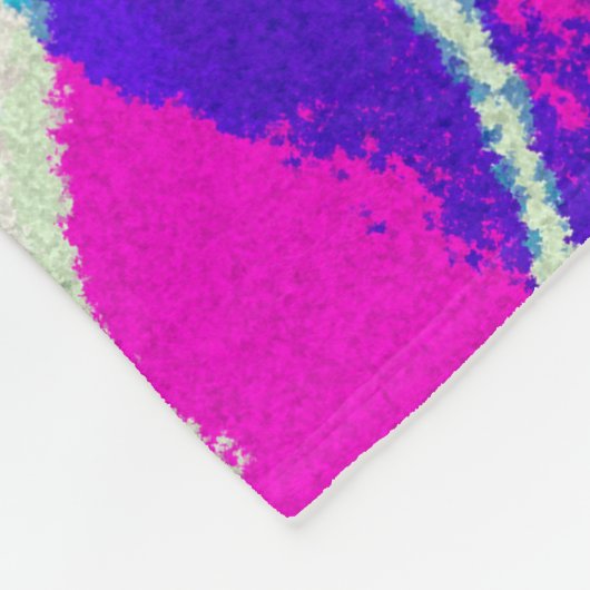 holiES - Power Spiral Batik Style Fleecedecke (Ecke)