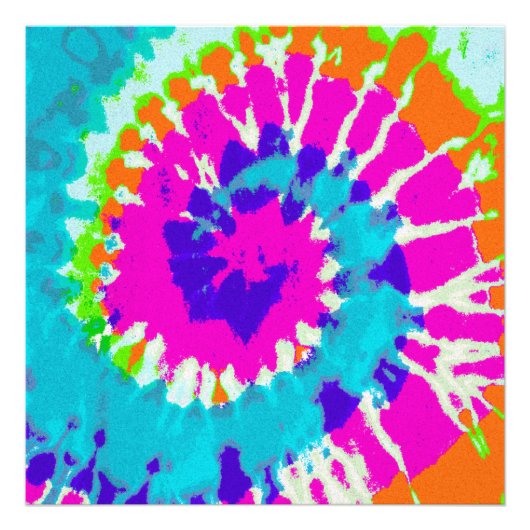 holiES - Power Spiral Batik Style Fotodruck (Vorne)