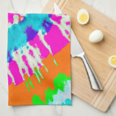 holiES - Power Spiral Batik Style Geschirrtuch (Viertel Falte)
