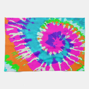 holiES - Power Spiral Batik Style Geschirrtuch
