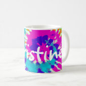 holiES - Power Spiral Batik Style Kaffeetasse (VorderseiteRechts)