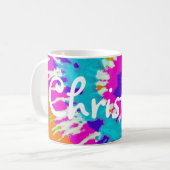 holiES - Power Spiral Batik Style Kaffeetasse (Vorderseite Links)
