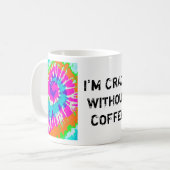 holiES - Power Spiral Batik Style Kaffeetasse (Vorderseite Links)