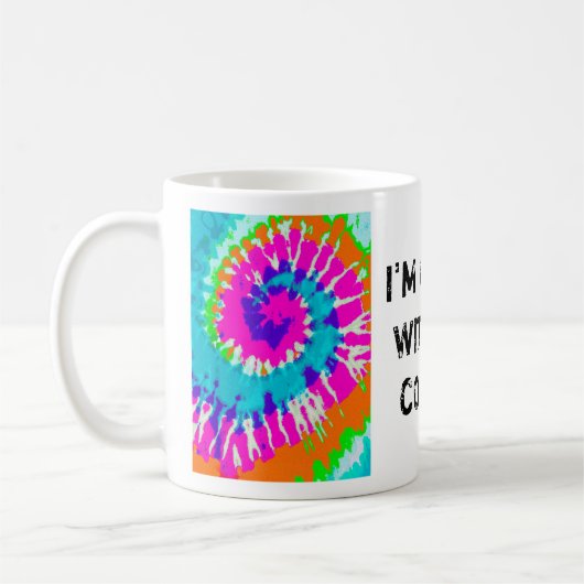 holiES - Power Spiral Batik Style Kaffeetasse (Links)