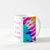 holiES - Power Spiral Batik Style Kaffeetasse (VorderseiteRechts)