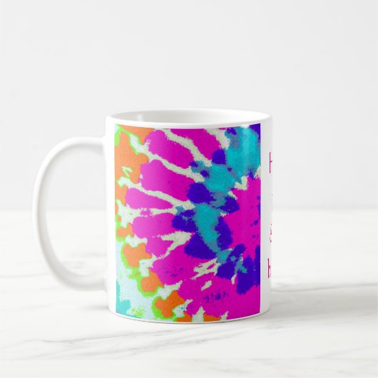holiES - Power Spiral Batik Style Kaffeetasse (Links)