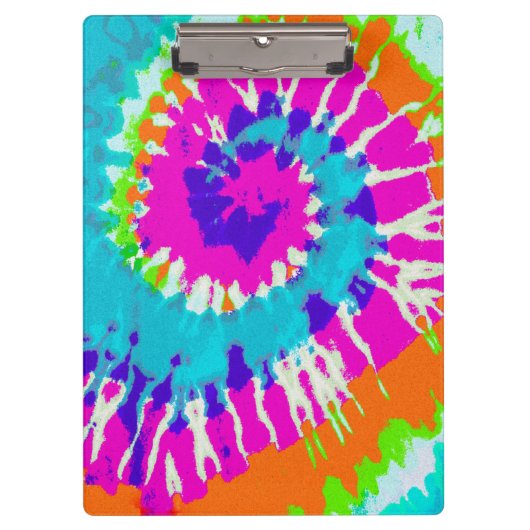 holiES - Power Spiral Batik Style Klemmbrett (Vorderseite)