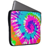 holiES - Power Spiral Batik Style Laptopschutzhülle (Vorne Rechts)
