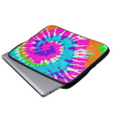 holiES - Power Spiral Batik Style Laptopschutzhülle (Vorne Knopf)