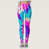 holiES - Power Spiral Batik Style Leggings (Vorderseite)