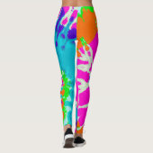 holiES - Power Spiral Batik Style Leggings (Rückseite)