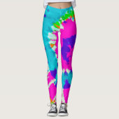 holiES - Power Spiral Batik Style Leggings (Vorderseite)