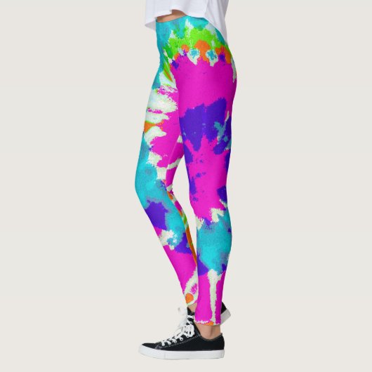 holiES - Power Spiral Batik Style Leggings (Links)