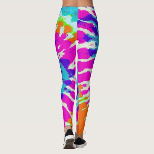 holiES - Power Spiral Batik Style Leggings (Rückseite)