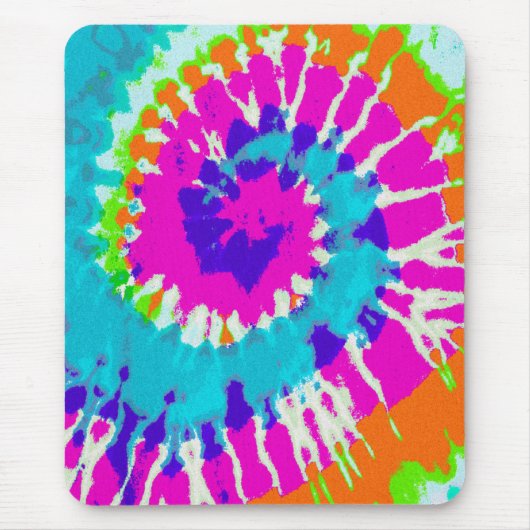 holiES - Power Spiral Batik Style Mousepad (Vorne)