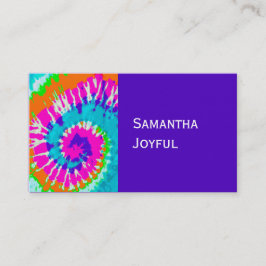 holiES - Power Spiral Batik Style Visitenkarte