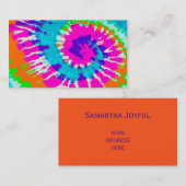 holiES - Power Spiral Batik Style Visitenkarte (Vorne/Hinten)