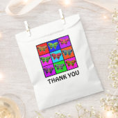 holiES - Psychedelische Schmetterlinge Mosaik Geschenktütchen (Ausgeschnitten)