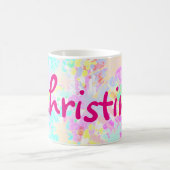 holiES - Splashes nahtlose Muster Pastell 1 Kaffeetasse (Mittel)