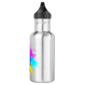 holiES - Splashes rund 2 + Ihre Ideen Trinkflasche (Rechts)