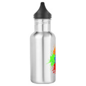 holiES - Splashes rund 2 + Ihre Ideen Trinkflasche (Links)