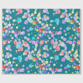 holiES - Spritzer mehrfarbig 1 + Ihr Backgr. Geschenkpapier (Flach)