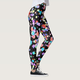holiES - Spritzer mehrfarbig 1 + Ihr Backgr. Leggings