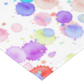 holiES - Spritzer mehrfarbiges 1 + Ihr backgr. Tischdecke (Schrägansicht)