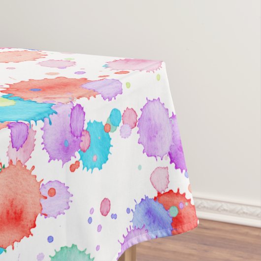 holiES - Spritzer mehrfarbiges 1 + Ihr backgr. Tischdecke (Beispiel)
