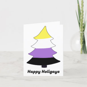 Holigay Tree Holiday Card Feiertagskarte