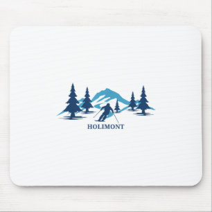 Holimont New York Ski Resort Skifahrer _1 Mousepad
