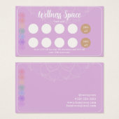 Holistic design Loyalty Card  (Vorne & Hinten)