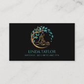 Holistic Massage Therapist Wellness Spa Visitenkarte (Vorderseite)