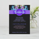 Holistic Spiritual Yoga Workshop Event Flyer Invit Einladung (Stehend Vorderseite)