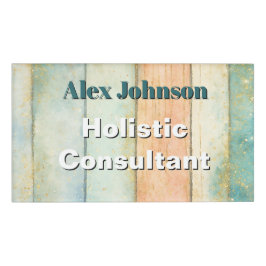 Holistic Wellness Consultant Naturopaths Spirituel Namenschild