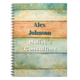 Holistic Wellness Consultant Naturopaths Spirituel Notizblock