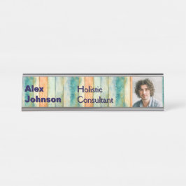 Holistic Wellness Consultant Naturopaths Spirituel Schreibtischnamensplakette