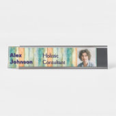 Holistic Wellness Consultant Naturopaths Spirituel Schreibtischnamensplakette (Vorderseite )