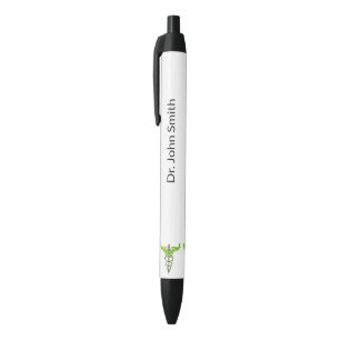 Holistische Alternative Medical Caduceus Green Blä Kugelschreiber