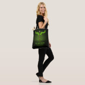 Holistische Alternative Medical Caduceus Green Blä Tasche (Am Model)