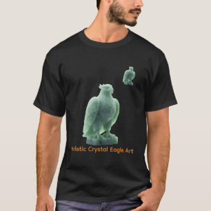 Holistische Crystal Eagle Kunst T-Shirt
