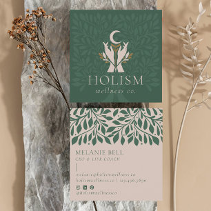 Holistische Gesundheit & Wellness-Heilung Hände Ce Quadratische Visitenkarte