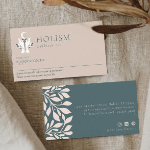 Holistische Gesundheit & Wellness-Heilung Hände Ce Terminkarte