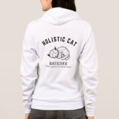 Holistische Katzenzucht - Frauenhorodie Hoodie (Rückseite)