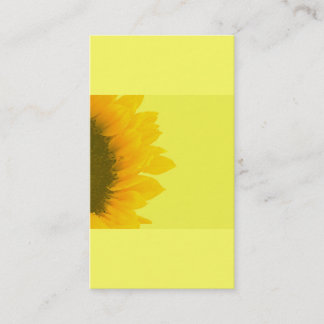 Holistische | Sonnenblume-Gartenarbeit Visitenkarte