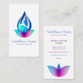 Holistische Visitenkarte (Vorne/Hinten)