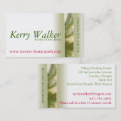 Holistischer Praktiker Visitenkarte (Vorne/Hinten)