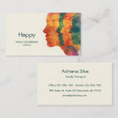 Holistischer Wellness-Geist, Körper, Geisttherapeu Visitenkarte (Vorne/Hinten)