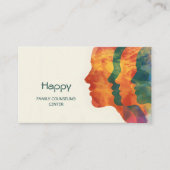 Holistischer Wellness-Geist, Körper, Geisttherapeu Visitenkarte (Vorderseite)